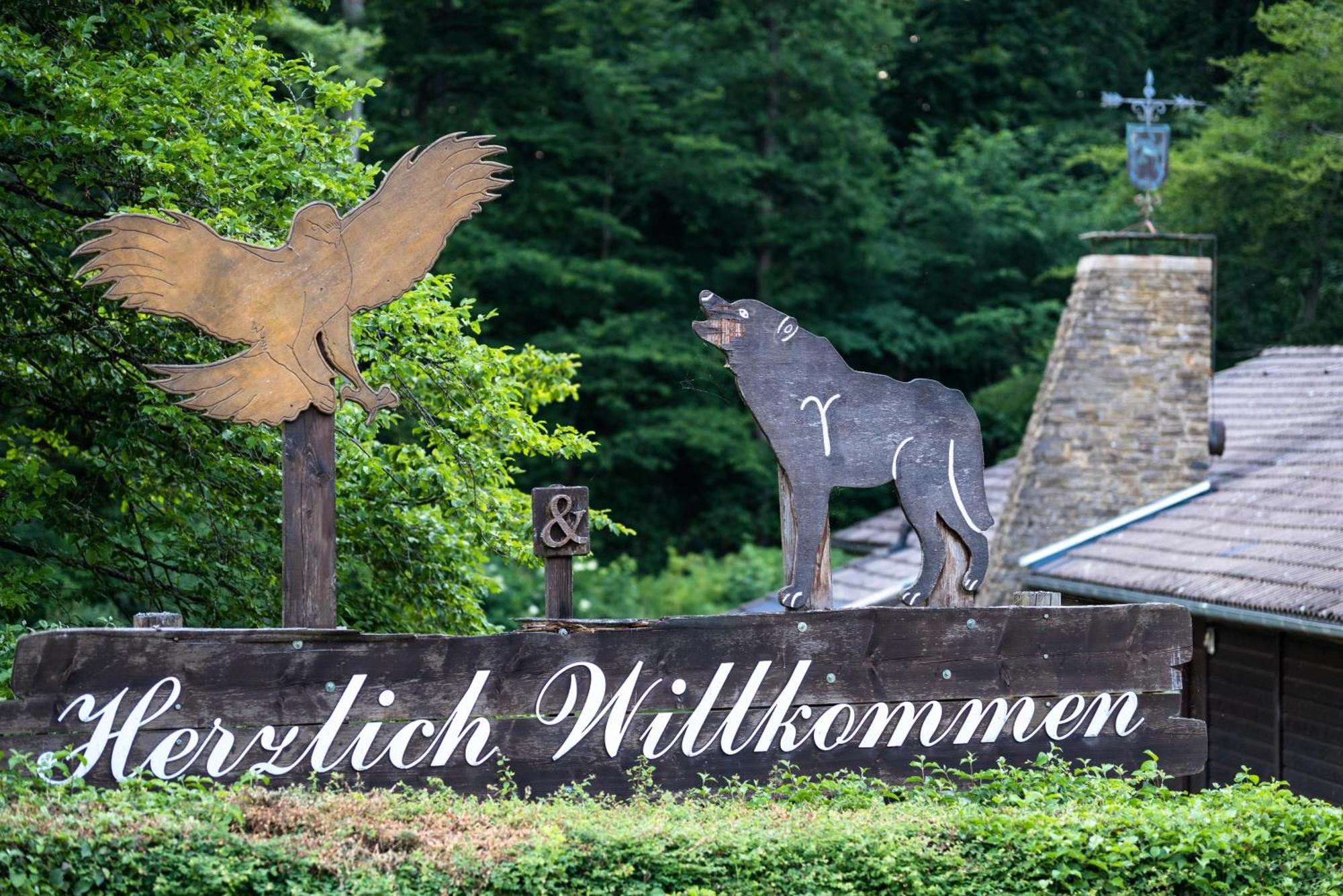 Holzhaus Onkel Fritz Mit Sauna Und Whirlwanne Esch  Εξωτερικό φωτογραφία