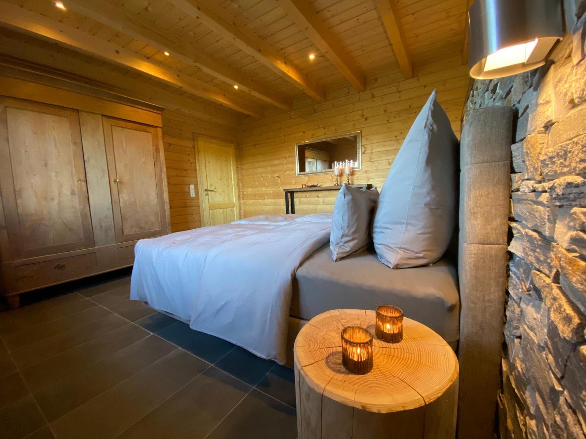 Holzhaus Onkel Fritz Mit Sauna Und Whirlwanne Esch  Εξωτερικό φωτογραφία